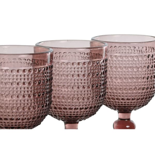 Glasset Home ESPRIT Rosa Glas 240 ml (6 antal)