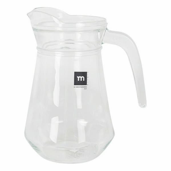 Genomskinlig glaskaraff Inde Bar Glas (6 antal)