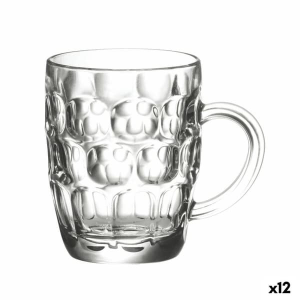 Korsó készlet La Mediterránea Abadia Öl 600 ml 2 Delar (12 antal)