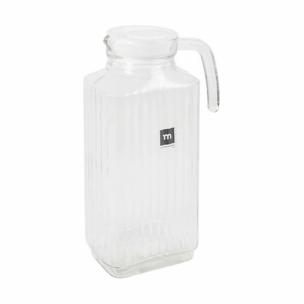 Krus med Skruvlock och Doserare La Mediterránea Chrysler 1,8 L Glas (6 antal)