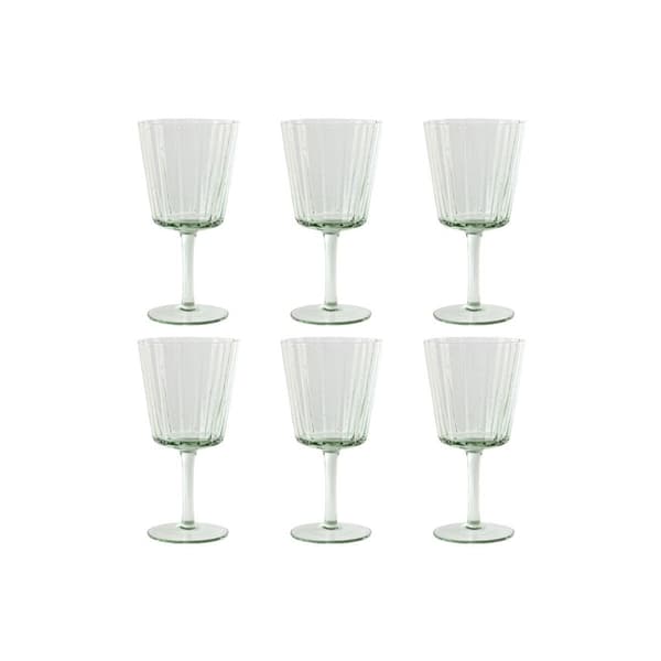 Glasset Home ESPRIT Grön Glas 285 ml 8,4 x 8,4 x 16,4 cm (6 antal)