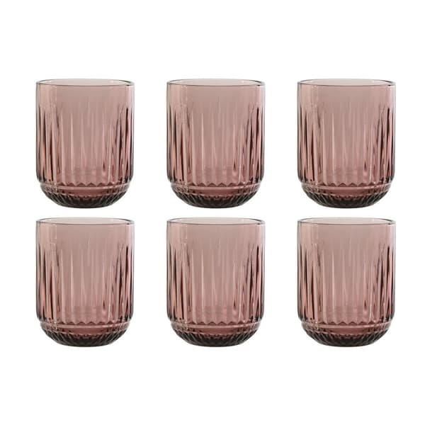 Glasset Home ESPRIT Rosa Glas (6 antal)