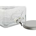 Miniatyrbild 2 av 4: Vattendispenser Home ESPRIT Transparent Metall Silikon Glas ABS 3,5 L 19 x 25 x 16 cm