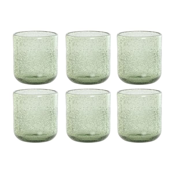 Glasset Home ESPRIT Grön Glas 320 ml (6 antal)