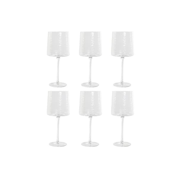 Glasset Home ESPRIT Transparent Glas 9,6 x 9,6 x 22,5 cm (6 antal)