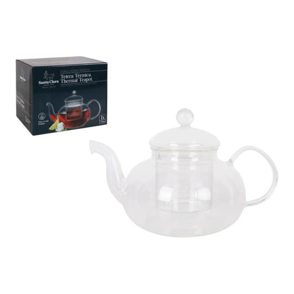 Tekanna Inde Santa Clara Borosilikatglas 750 ml