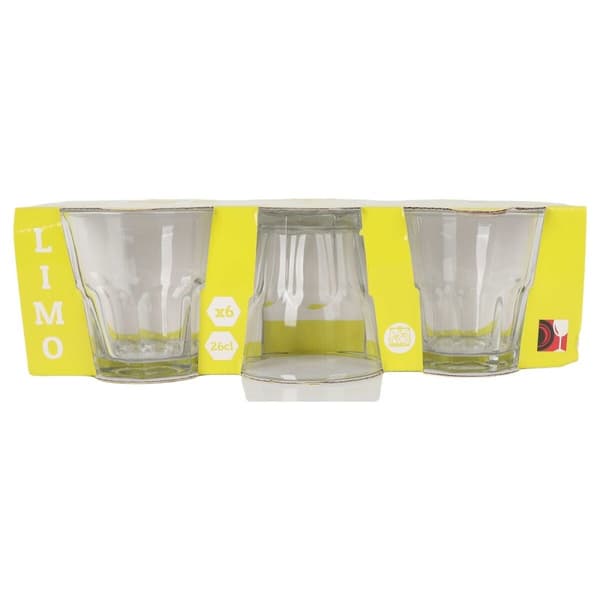 Glasset Inde Limo 260 ml 6 Delar (8 antal)