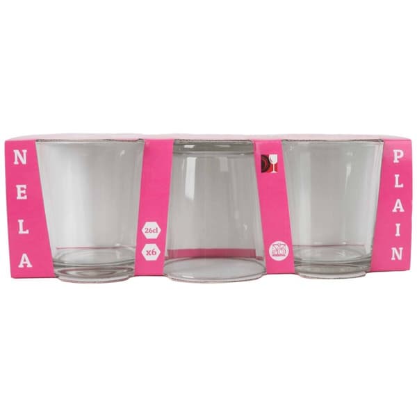Glasset Inde Plain 6 Delar (6 antal)