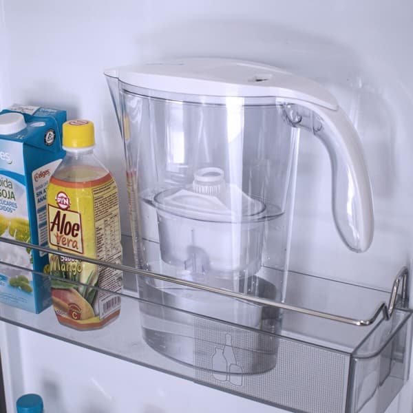 Filtreringskanna TM Electron Transparent Plast 2,3 L (4 Delar)