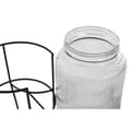 Miniatyrbild 4 av 4: Vattendispenser Home ESPRIT Svart Metall Silikon Glas ABS 5 L 19,6 x 23,5 x 40,5 cm