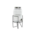 Miniatyrbild 1 av 4: Vattendispenser Home ESPRIT Svart Metall Silikon Glas ABS 5 L 19,6 x 23,5 x 40,5 cm