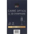 Miniatyrbild 2 av 4: Champagneglas Inde Carre optics 6 Delar