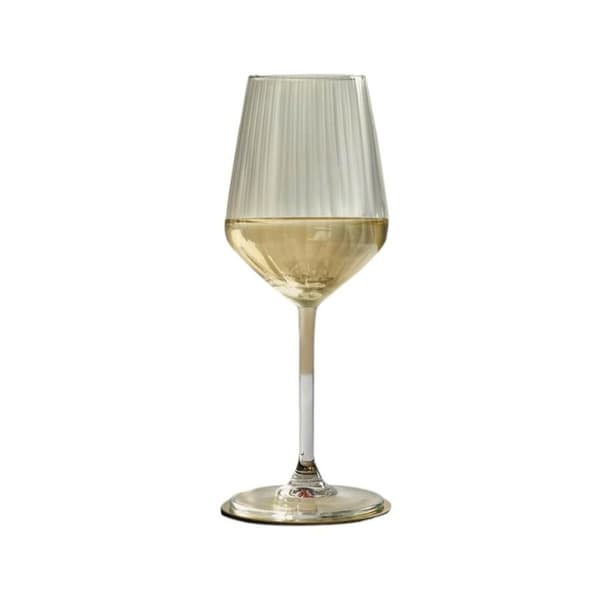 Set med vinglas Inde Carre optics 380 ml 6 Delar