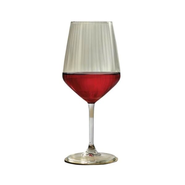 Set med vinglas Inde Carre optics 520 ml 6 Delar