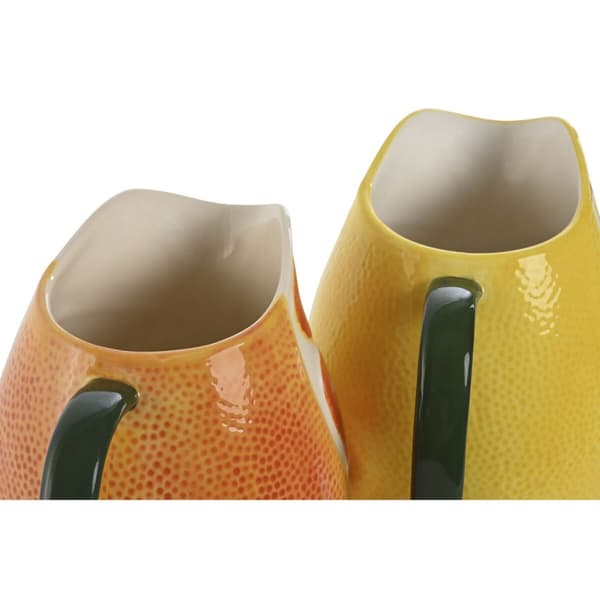 Kanna Home ESPRIT Stengods Modern Citron Orange (2 antal)