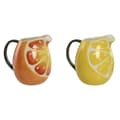 Miniatyrbild 1 av 4: Kanna Home ESPRIT Stengods Modern Citron Orange (2 antal)