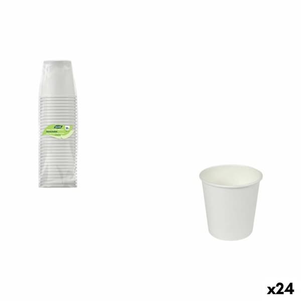 Glasset Algon Vit 80 ml 30 Delar (24 antal)