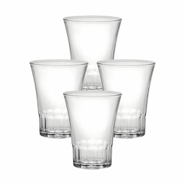 Glasset Duralex Amalfi Transparent 4 Delar 130 ml (12 antal)