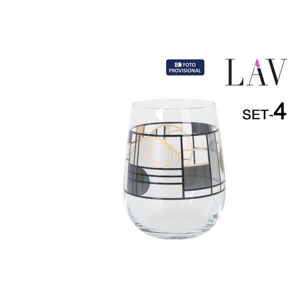 Glasset LAV GAIA 4 Delar (6 antal)