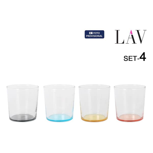 Ölglas LAV BDG386PBT.60 4 Delar (6 antal)