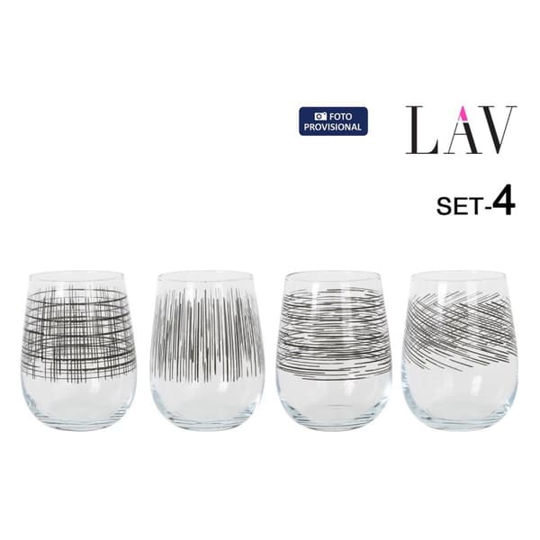 Glasset LAV GAIA 4 Delar (6 antal)