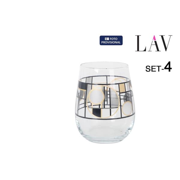 Glasset LAV GAIA 4 Delar (6 antal)