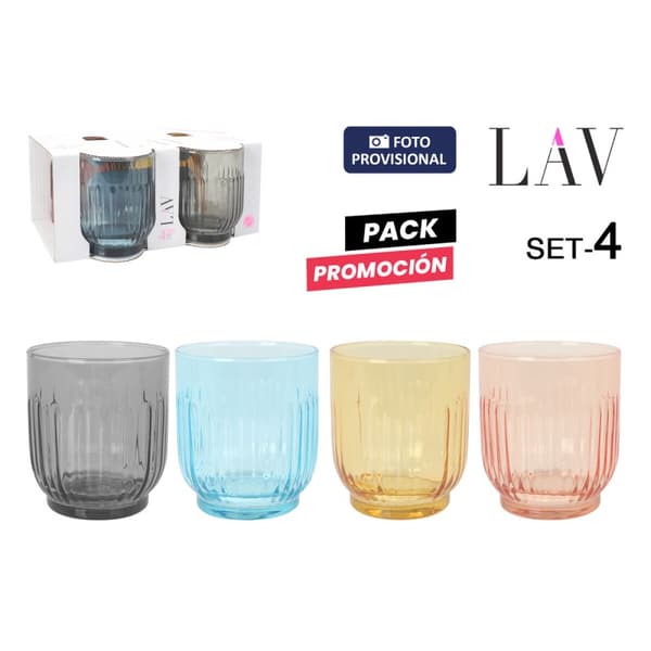 Glasset LAV TOKYO 4 Delar (6 antal)
