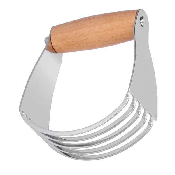 Degsblandare - rostfritt stål, professionell kvalitet med kraftiga blad, stockfärg