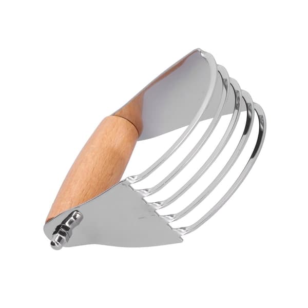 Degsblandare - rostfritt stål, professionell kvalitet med kraftiga blad, stockfärg