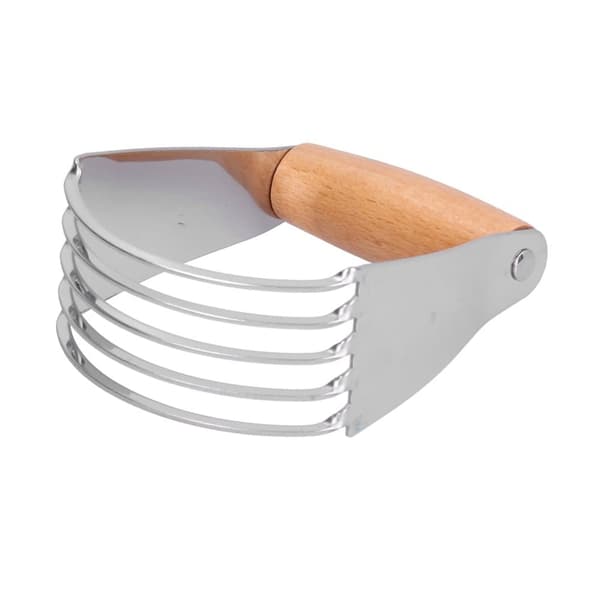 Degsblandare - rostfritt stål, professionell kvalitet med kraftiga blad, stockfärg