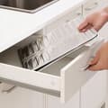 Miniatyrbillede 7 af 11: Stegeskærm aluminiumsbeskyttelse mod oliestænk Clean KITCHEN 1 stk.