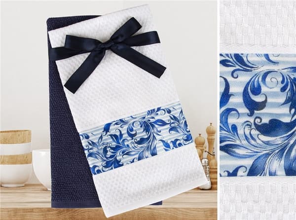 keittiöpyyhkeen setti Cora Greno Cotton