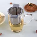 Miniatyrbillede 2 af 2: Te-kaffe-urtefilter i rustfrit stål med låg