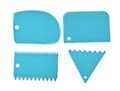 Miniatyrbild 1 av 2: GRÄDDSPATULA SKRAPA SPATULA PAKET 4 ST