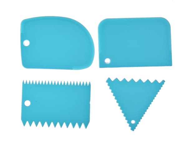 GRÄDDSPATULA SKRAPA SPATULA PAKET 4 ST