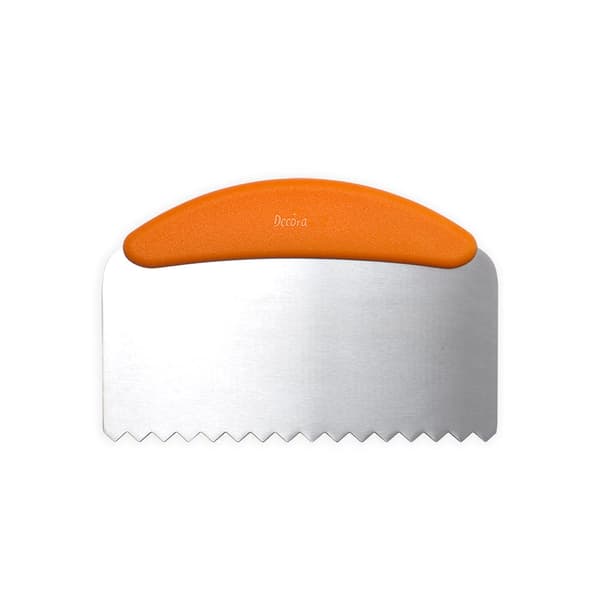 DECORA Packa 22 cm vågig dekorativ spatel