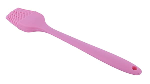 Silikoniharja iso 26 cm pinkki XL