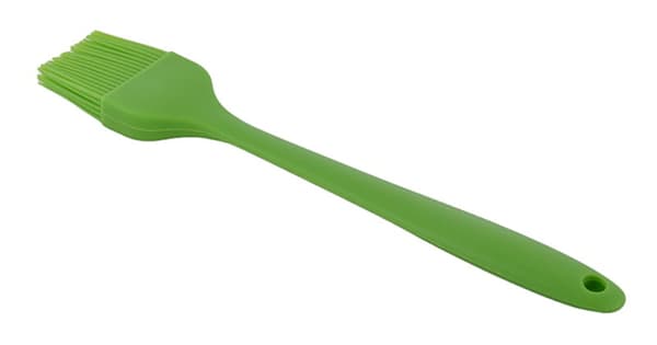 Silikonebørste stor 26 cm grøn XL