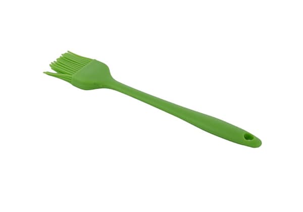 Silikonborste 21cm grön