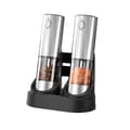 Miniatyrbillede 1 af 2: Elektrisk genopladelig salt- og peberkværn, 95 ml kapacitet, USB Type-C opladning, fødevaregodkendt keramisk kerne,EU, MULTI
