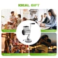 Miniatyrbillede 2 af 4: Rustfrit Stål Roterende Madrasper, 5 Tromleskær, Ergonomisk Håndtag, Robust Sugebase