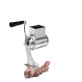Miniatyrbillede 1 af 4: Rustfrit Stål Roterende Madrasper, 5 Tromleskær, Ergonomisk Håndtag, Robust Sugebase
