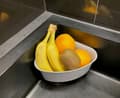 Miniatyrbillede 2 af 6: Køkkenafløb til hjørnevask til grøntsager og frugter 23x16,5 cm