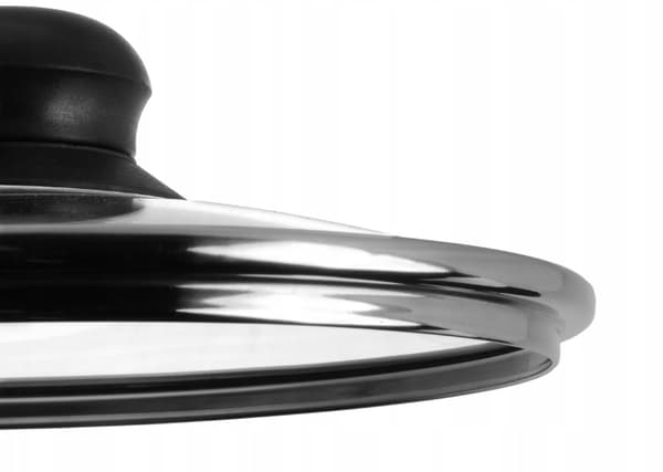 Värmebeständigt glaslock 24 cm
