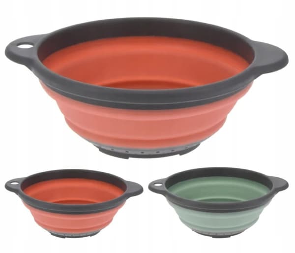 Hopfällbar pastasil i silikon 23 cm