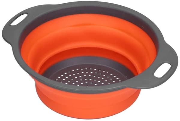 Hopfällbar pastasil i silikon 23 cm