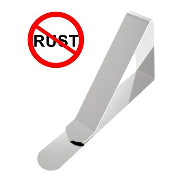 Dukklämmor, picknickbordsklämmor, picknickduksklämmor i rostfritt stål, dukklämmor, dukklämmor - 12-pack