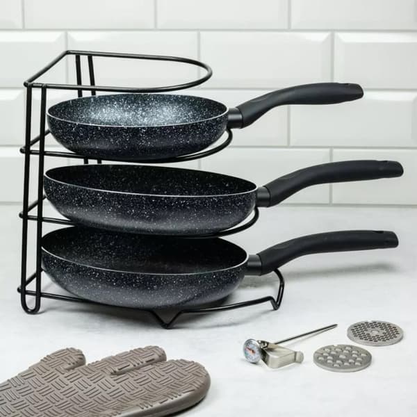 Kinghoff Kh-1582 Lumarko Pan Stand Organizer!