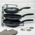 Miniatyrbillede 4 af 5: Kinghoff Kh-1582 Lumarko Pan Stand Organizer!