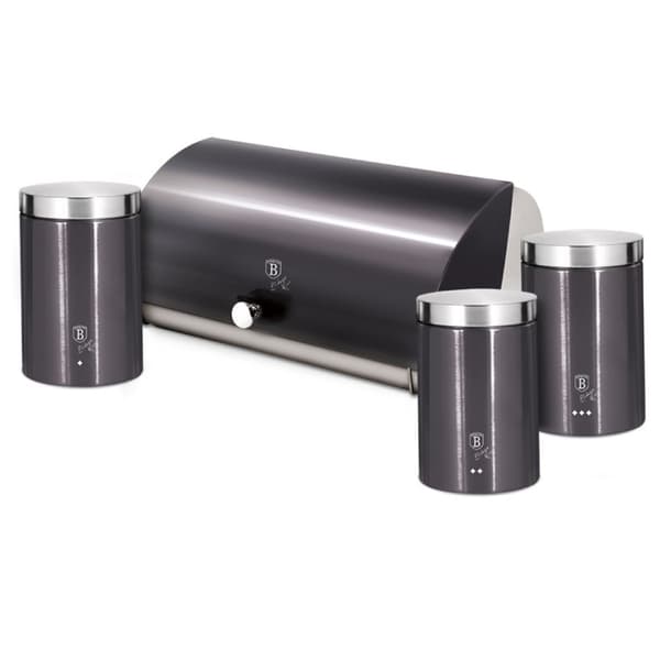 Brødkasse med beholdersæt Berlinger Haus Bh-6732 Carbon Pro Lumarko!